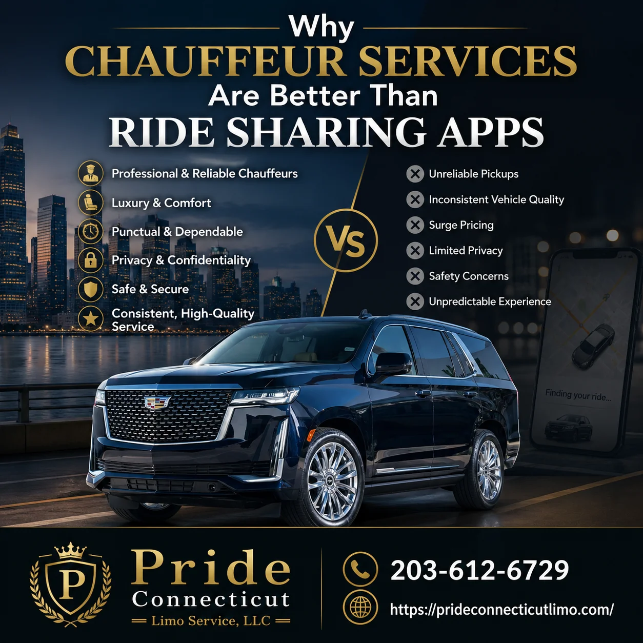 chauffeur service Connecticut
