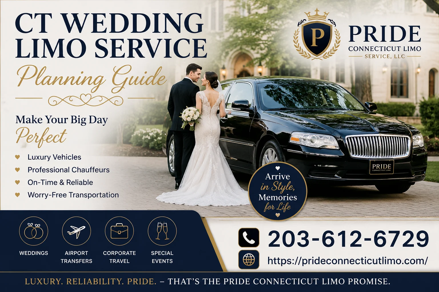 Wedding Limo Service Connecticut 