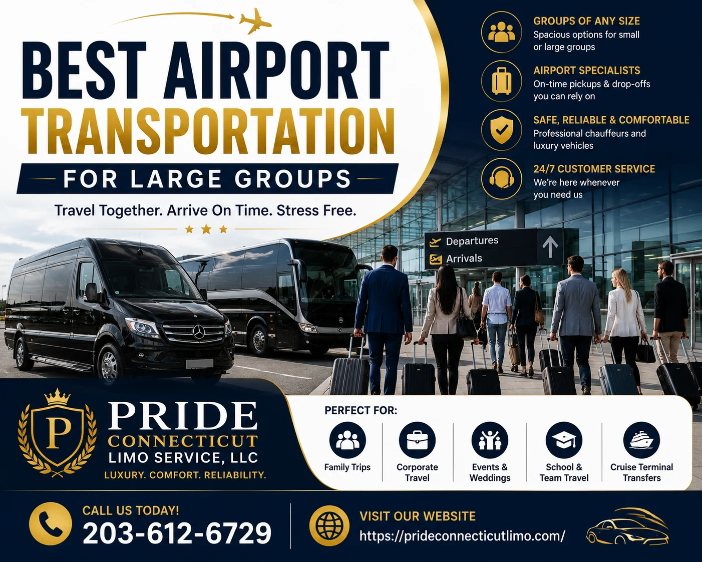 Group Airport Transportation CT