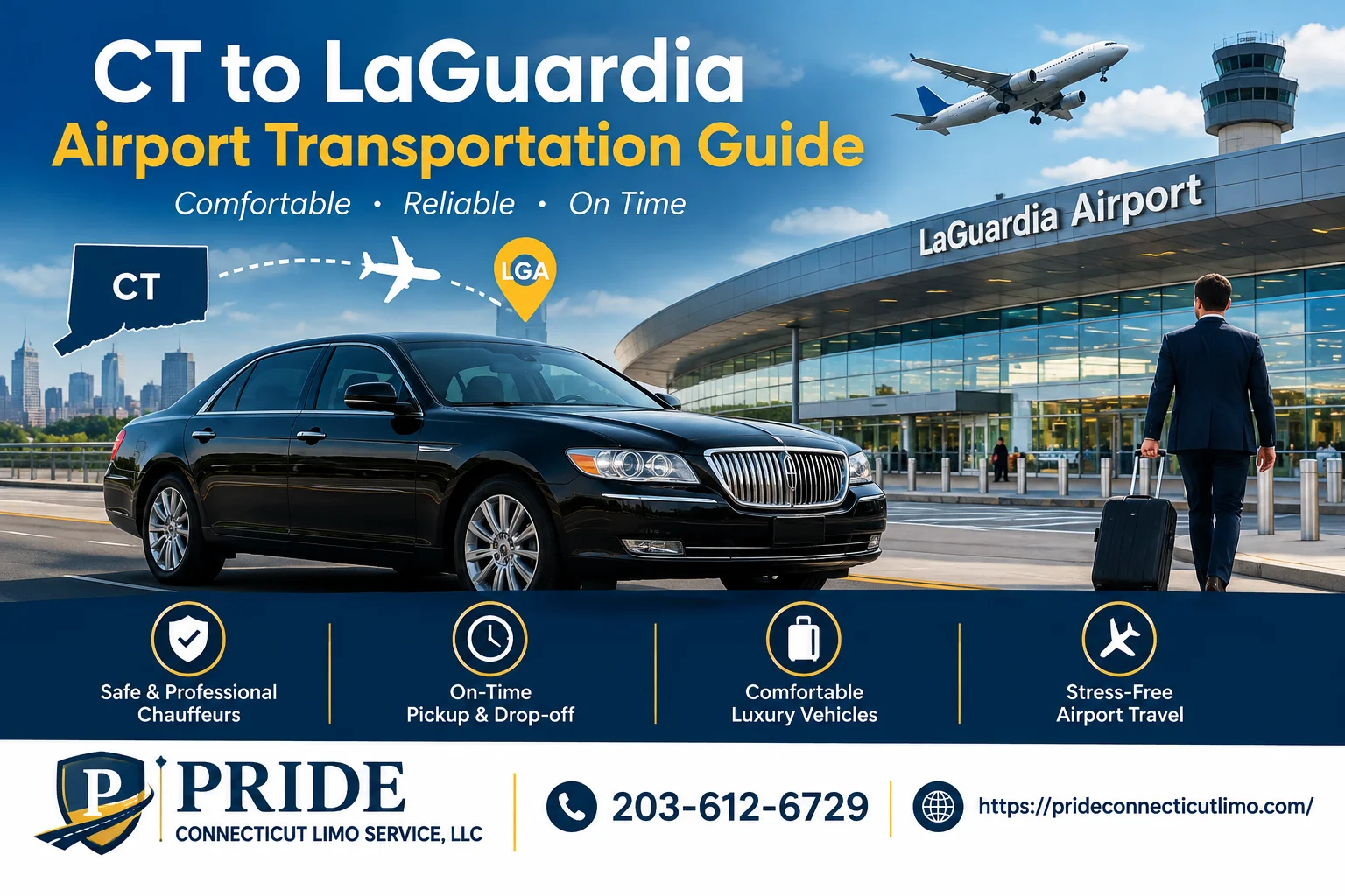 CT to LGA Transportation