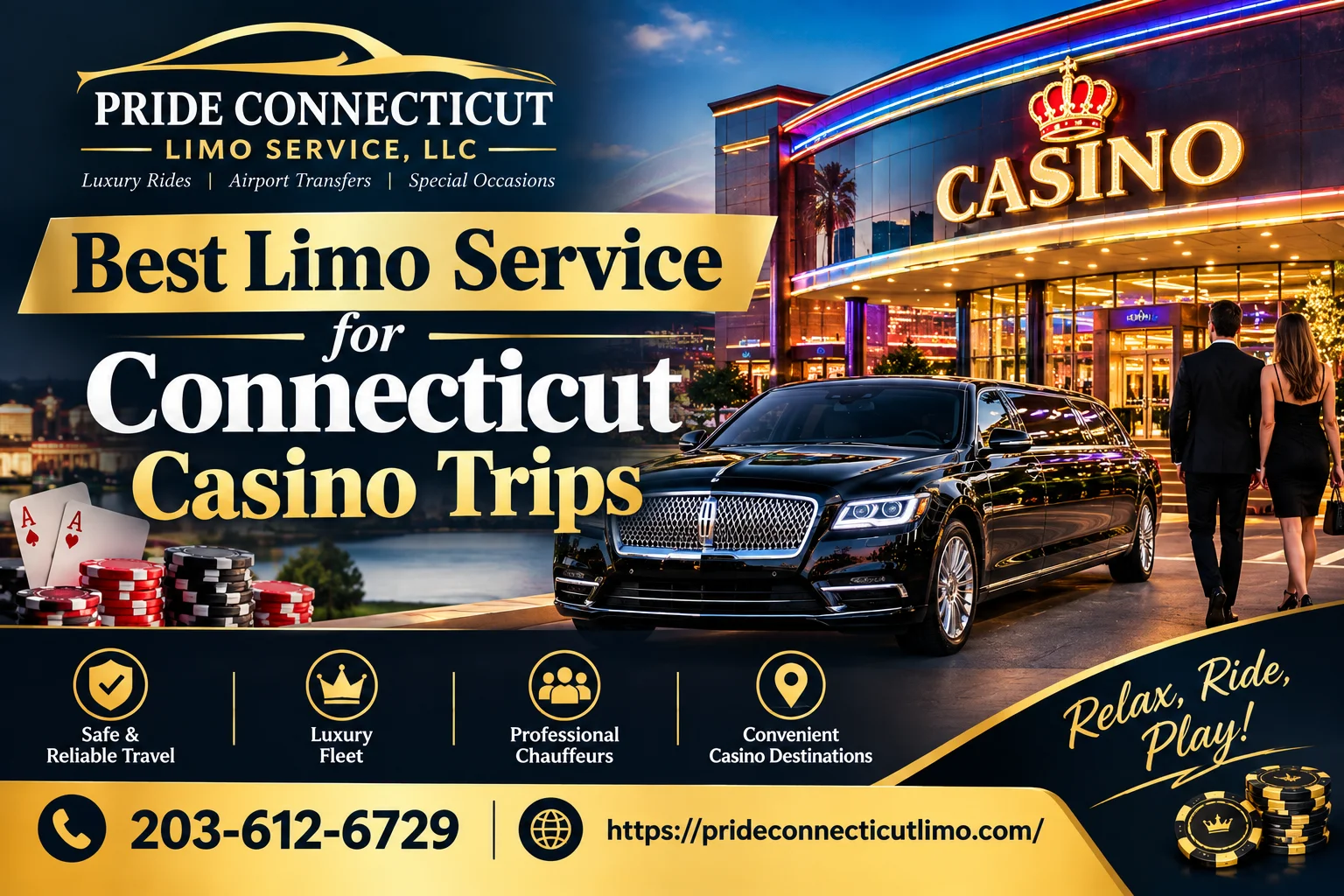 casino limo service CT
