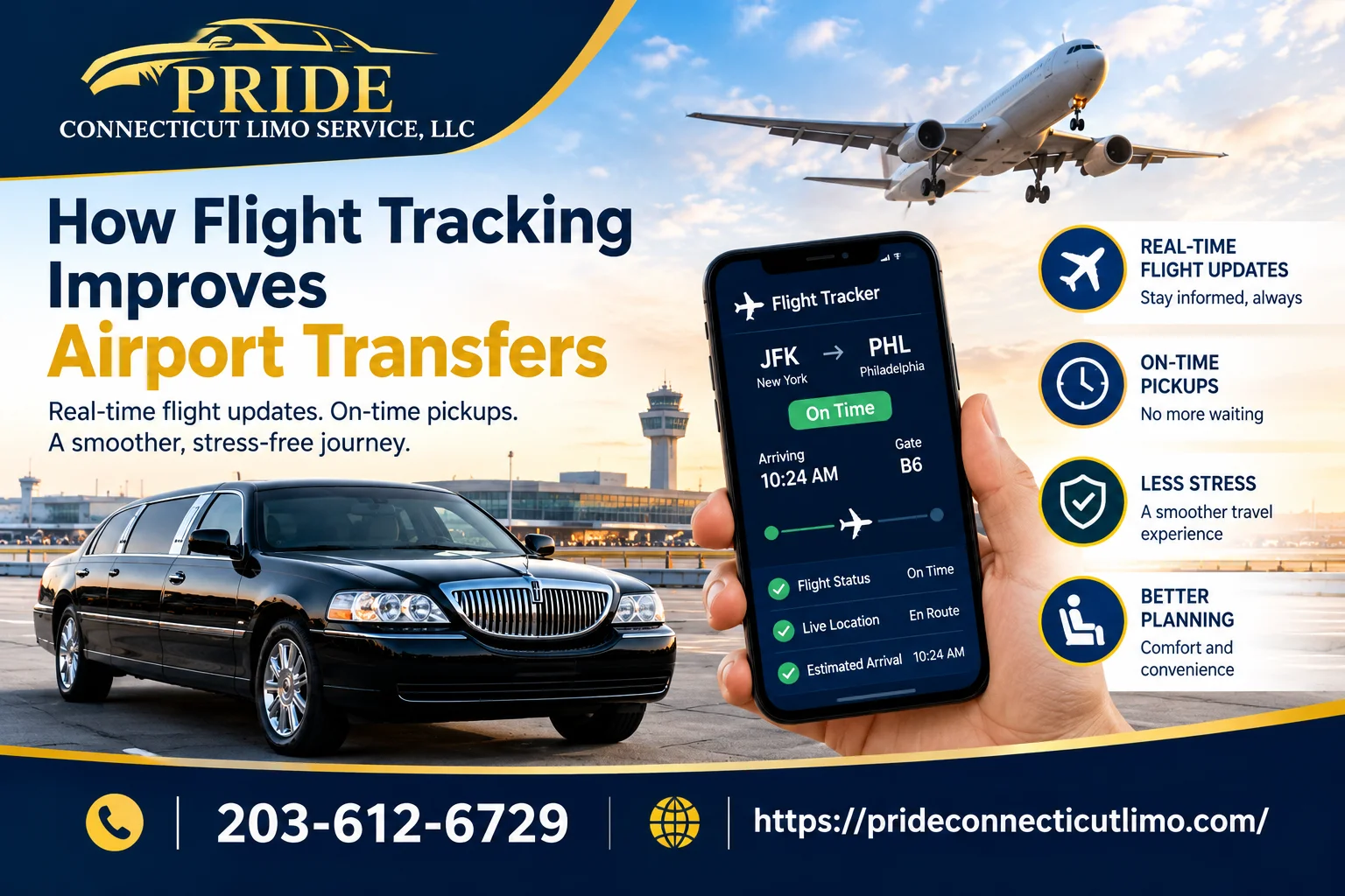flight tracking limo service